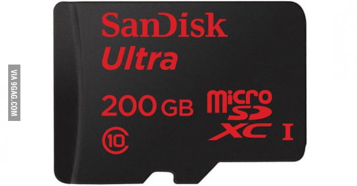 SanDisk created a 200GB micro-SD