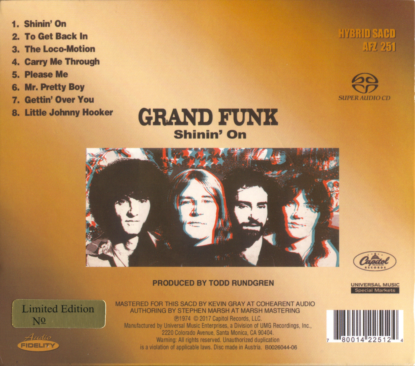 Фонк текс. Grand Funk Railroad 1974. Виниловый альбом Гранд фанк 1974. Grand Funk Railroad Shinin' on. Grand Funk Railroad\1974-1 - Shinin' on.