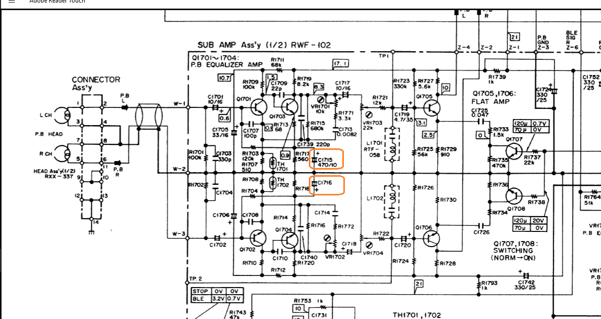 Замена электролитов в УВ магнитофона Pioneer CT-9R - DIY и твики ...