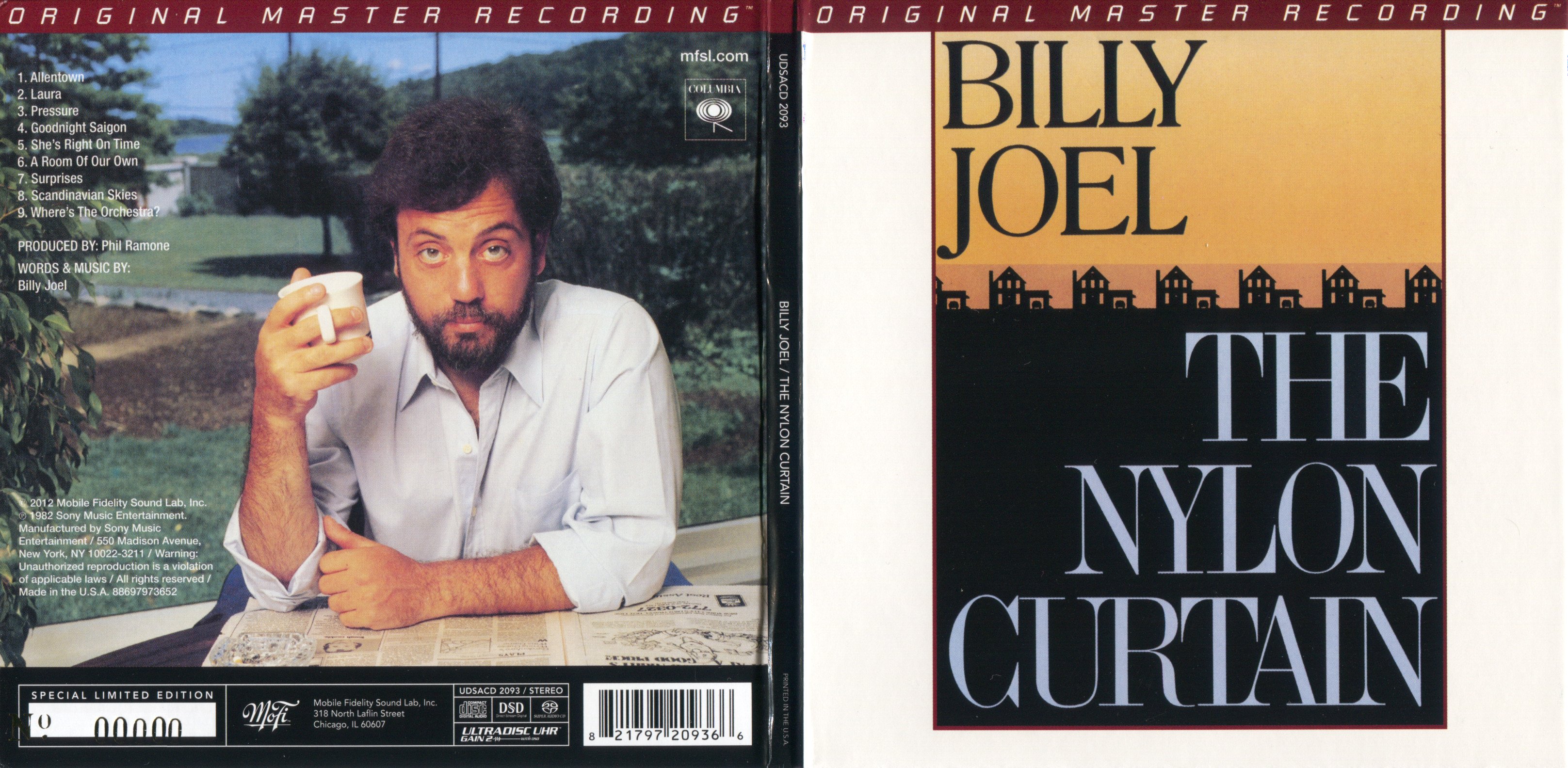 Billy joel pressure. Billy Joel - the nylon Curtain (1982). Billy Joel СССР афиша.