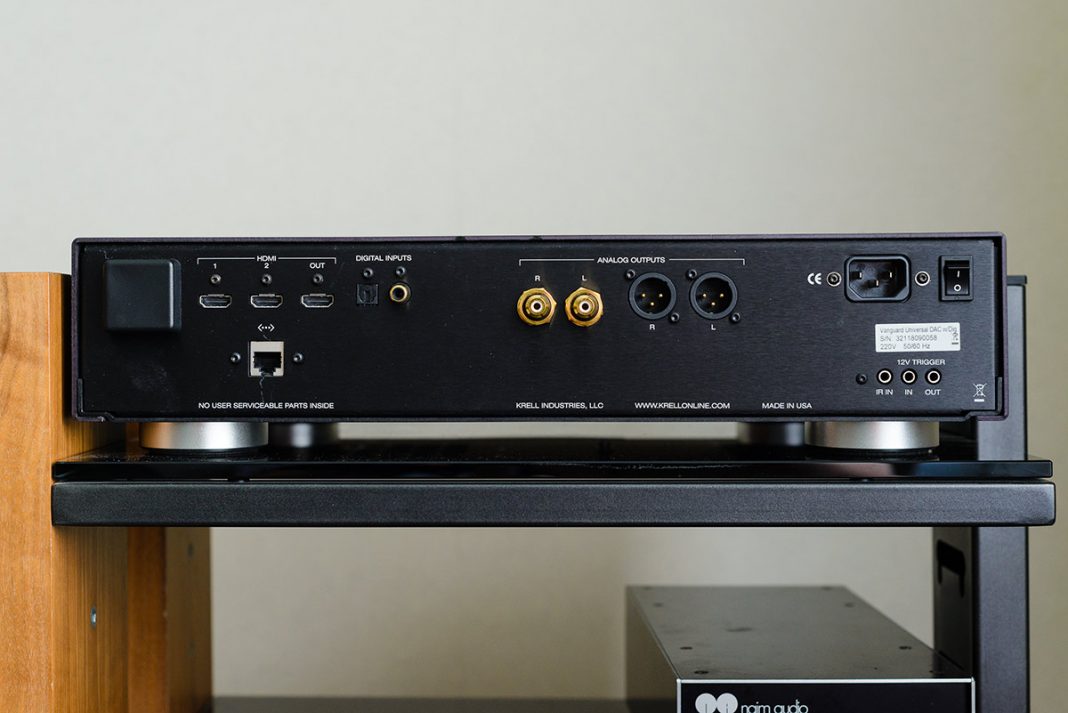 Dac universal. Krell Vanguard DAC.