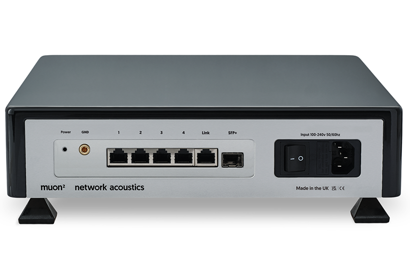 Network Acoustics Muon2 выпустила референсный сетевой свитч для стриминга